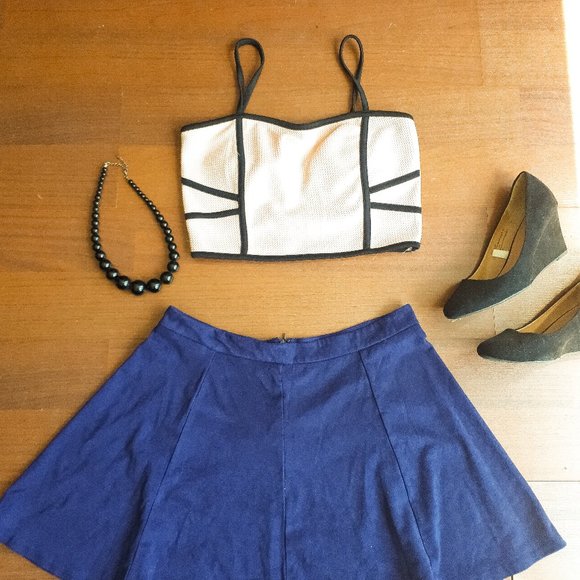 Pale Pink Crop Top - Picture 1 of 2